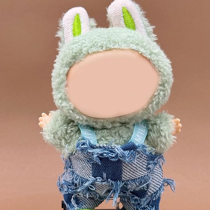 17cm Doll Clothes Set (No Doll) – 3-Pack Handmade Outfits with Accessories for 6.7” Dolls, Premium Cotton Clothing with Gift-Ready Packaging, Perfect for Dress-Up and Collectors (F11, 3)