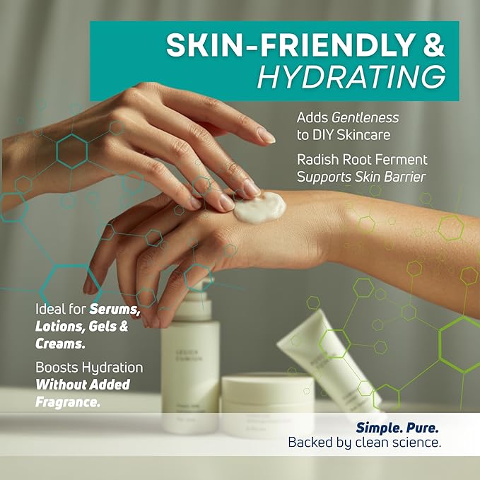 Skin Perfection Leucidal® Liquid Radish Root Natural Alternative to Synthetic Preservatives for Hyaluronic Acid Serums, DIY Lotion Making, Skin Care, Cosmetics, Beauty Lines (0.5 ounces)