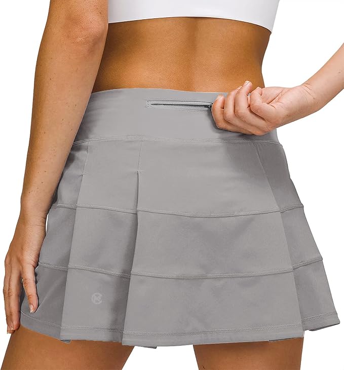 Athletic Tennis Golf Skorts Skirts for Women with Pocket Workout Running Sports Pleated Skirts Casual