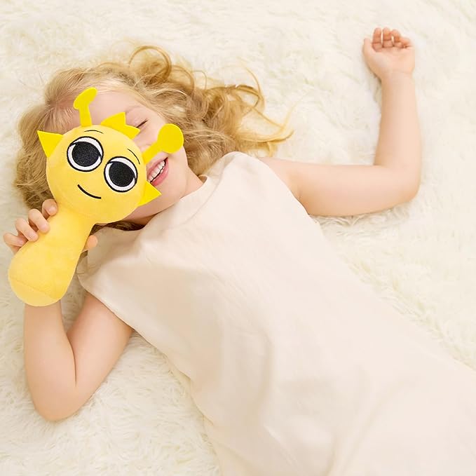 XYG® Sprunky Plush, Sprunky Game Plush Toys, Horror Games Plushies Toy for Fans,6PCS Plush Toys, Soft Stuffed Animal Pillow Figure Doll Birthday Adult Kids (6 PCs 9" Cute Plush)