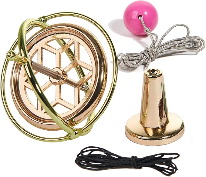 JoyTech Precision Gyroscope Kill Time Metal Anti Gravity Spinner Balance Toy JA01