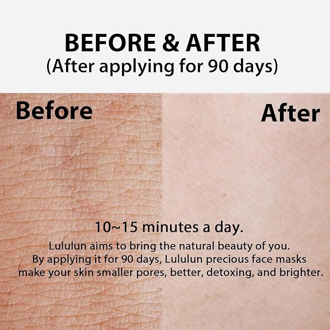 Lululun 7EA Anti Aging Face Mask for Women & Men, Hydrating Face Masks Skincare with Collagen, Hexapeptide-8& Ceramides, Japanese Face Mask Sheet for Skincare, PRECIOUS GREEN FOR-ALL