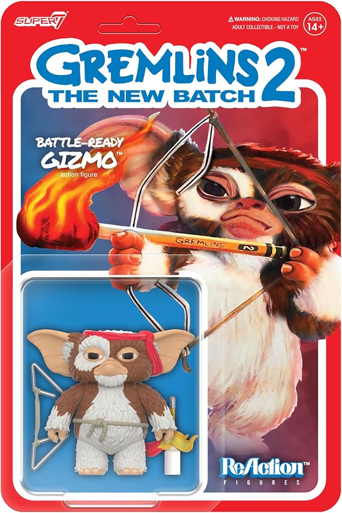 Super7 Gremlins Reaction Figures Wave 02 - Gizmo (Battle Ready) Action Figure