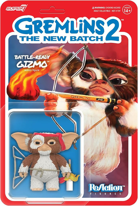Super7 Gremlins Reaction Figures Wave 02 - Gizmo (Battle Ready) Action Figure