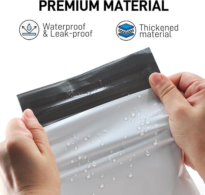 Sanitary Napkin Disposal Bags FARVIGOR, 100Pcs Women Feminine Hygiene Disposal Bags for Tampons and Pads, Personal Disposal Bag Self-Sealing, Privacy Protection, 9.8x5.9"(White)