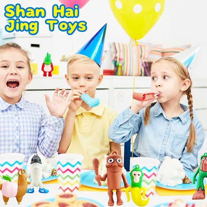 Italian Toys Set – Tralalero Tralala Collectible Figures & Tung Tung Sahur Desktop Decor, Unique Art Toys for Collectors, Stylish and Vibrant Desktop Accessories (24pcs)