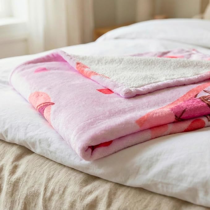 Shrek Donkey & Dragon Bedding Super Soft Plush Cozy Throw Blanket, 46 in x 60 in, Valentine's Day (Officially Licensed Product) by Franco Collectibles