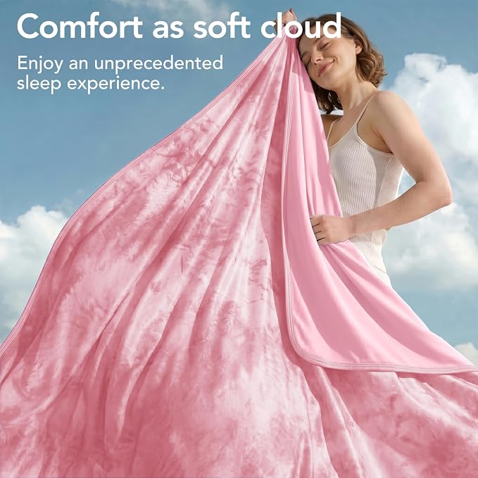 Cooling Blanket 50''x70'' for Hot Sleepers, Arc-Chill Q-Max>0.35 Double Sided Cold Blankets for Night Sweats, Cool Soft Lightweight Summer Blanket for Sofa Bed Couch, Gifts for Women Throw