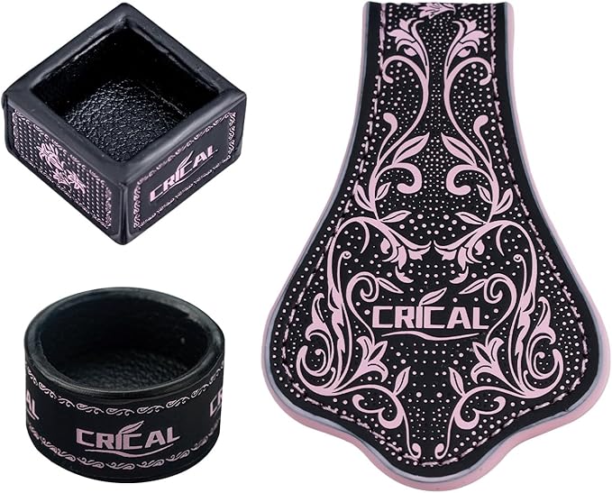 CRICAL Portable Magnetic Pool Chalk Holder Square Chalk Cube Holder Billiard Cue Accessory Gift Idea