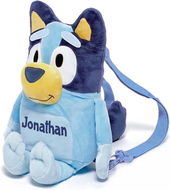 DIBSIES Personalized Plush Character Carry Along Created Using Bluey 14” Carry Along