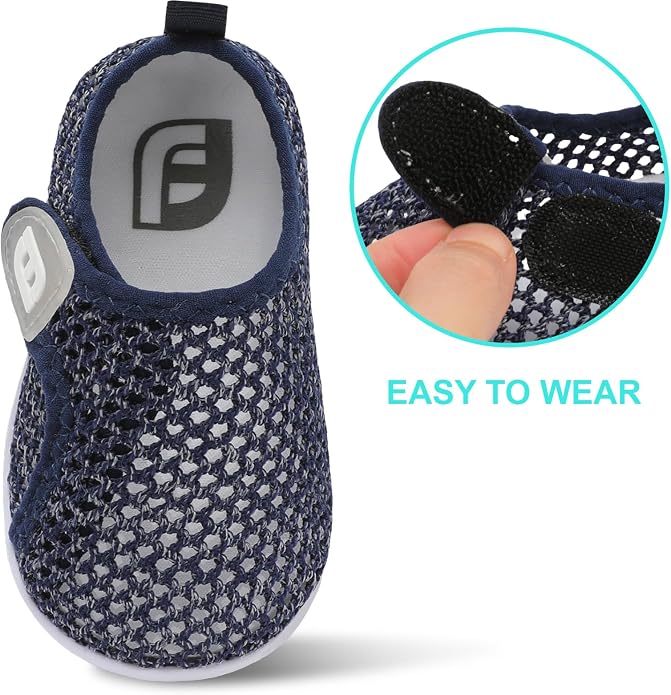JOINFREE Baby Toddler Water Shoes Boys Girls Sandals Barefoot Kids Breathable Sneakers Shoes for Walking Running