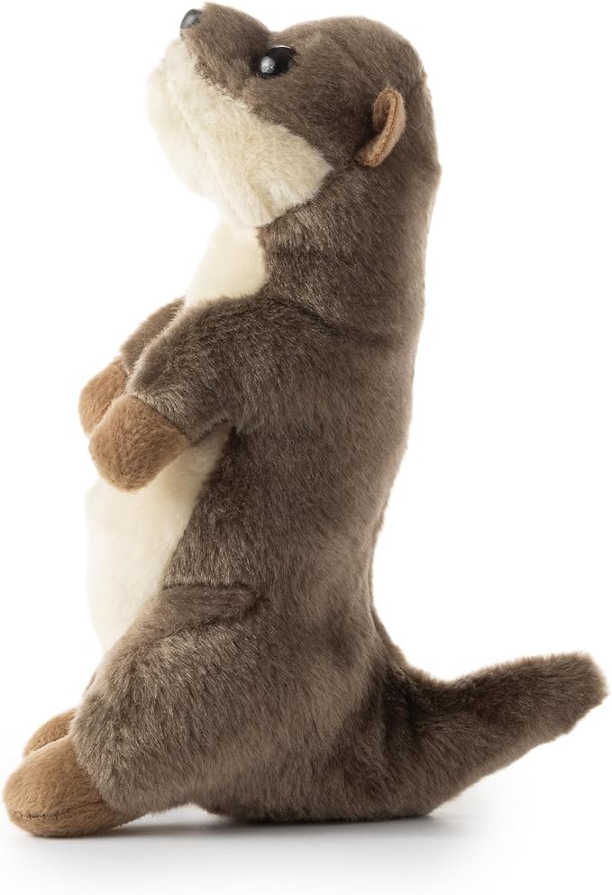 The Petting Zoo River Otter Stuffed Animal Plushie, Gifts for Kids, Wild Onez Babiez Wildlife Animals, River Otter Plush Toy 6 Inches