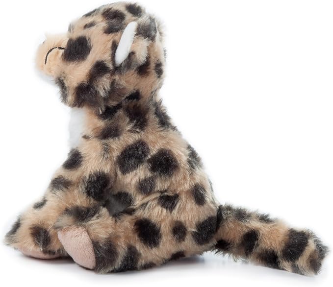 The Petting Zoo Cheetah Stuffed Animal Plushie, Gifts for Kids, Wild Onez Babiez Zoo Animals, Cheetah Plush Toy 6 inches