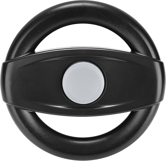 Accmor Stroller Steering Wheel Toy, Pretend Driving Simulated Steering Wheel for Stroller Shopping Carts Universal Detachable Funny Toy Attachment Accessories