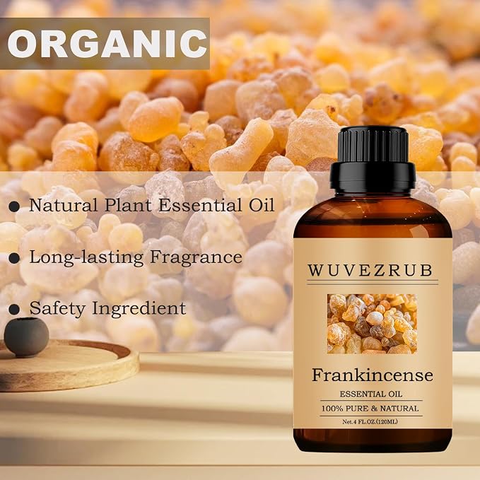 Frankincense Essential Oil, 120ML Pure and Natural for Aromatherapy Diffuser - 4 Fl Oz