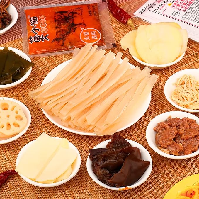 Moxiaoxian Asian Hotpot 1 Box Self Heating Hot Pot no Electric Spicy Ramen noodle (Spicy Veggie 1box)