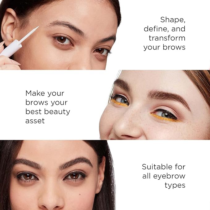 Arches and Halos Mini Natural Hold Eyebrow Gel - Flexible, Weightless, Clear Brow Gel for Long-Lasting Hold - Sets Quickly - Vegan - 0.08 oz