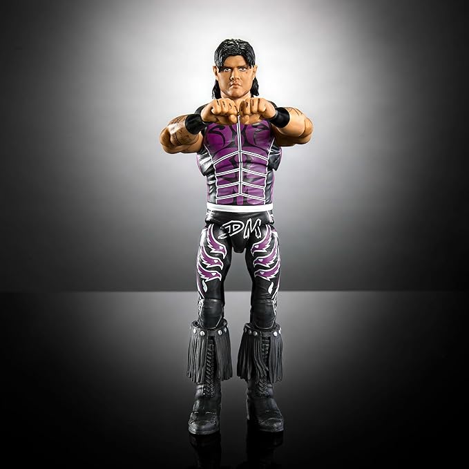 Mattel WWE Ultimate Edition Action Figure & Accessories, 6-inch Dominik Mysterio Collectible Set, Swappable Heads & Hands, 30 Articulation Points