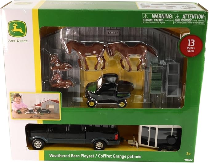 John Deere 1/32 Weathered Barn Playset Toy - LP84318