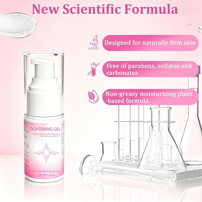 Vaginal Tightening Gel - Nstant Tightener, Firming Tightener for Women | Fast-acting Tightener - Natural Firming and Toning - Moisturizing and Hydrating Intimate Well-Being-1.18oz