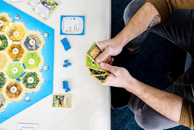 CATAN Board Game 5-6 Player Extension - Expand Your Game for More Players, Strategy Game for Kids and Adults, Ages 10+, 3-6 Players, 60-90 Minute Playtime, Made Studio