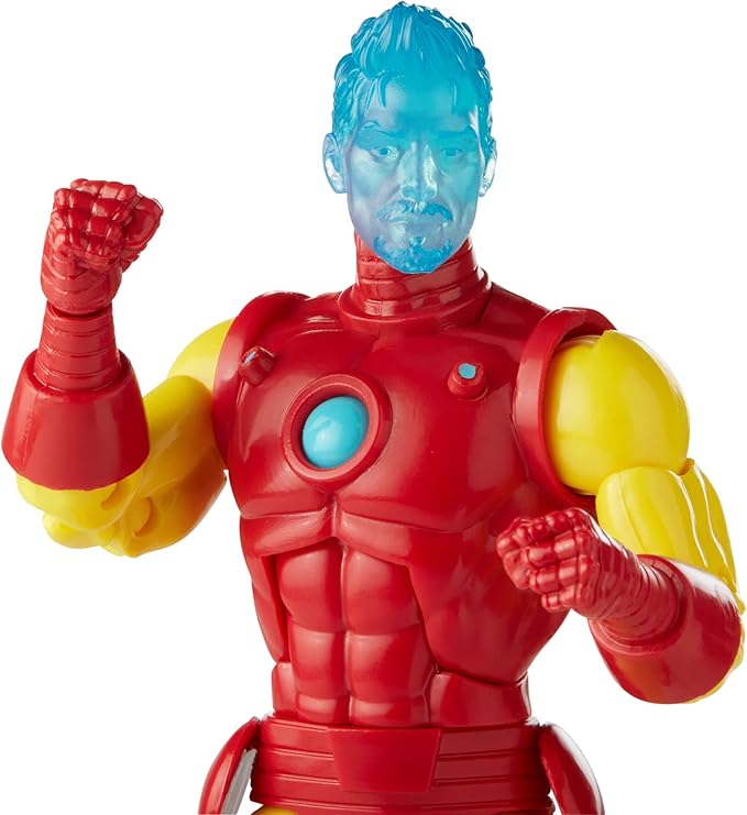 Hasbro Marvel Legends Series 6-inch Collectible Tony Stark (A.I.) Action Figure Toy for Age 4 and Up
