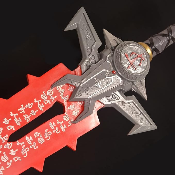 Perfect Replica of Doom Eternal Betrayer Hammer/Raider Axe/Crucible Sword,Game Cosplay Props-Fantasy Anime Sword