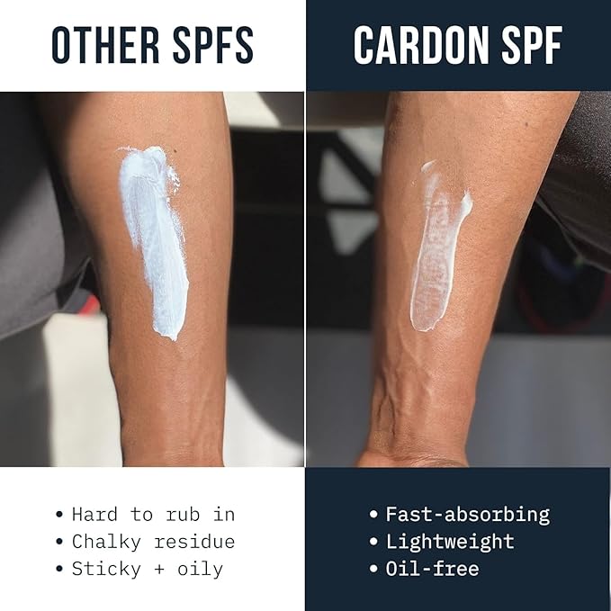 Cardon Men's SPF 30 Korean Sunscreen for Face, Facial Moisturizer With Sunblock, Anti-Aging Face Sunscreen, SPF Facial Moisturizer, Men's Skin Care Lotion with Cactus Extract (1 Bottle - 35ml)