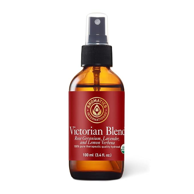 Aromatics International Victorian Blend Hydrosol 100ml | Classic Earthy Floral Natural Aromatic Mist for Skin, Home & Daily Use