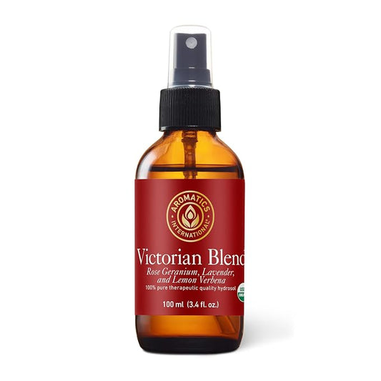 Aromatics International Victorian Blend Hydrosol 100ml | Classic Earthy Floral Natural Aromatic Mist for Skin, Home & Daily Use