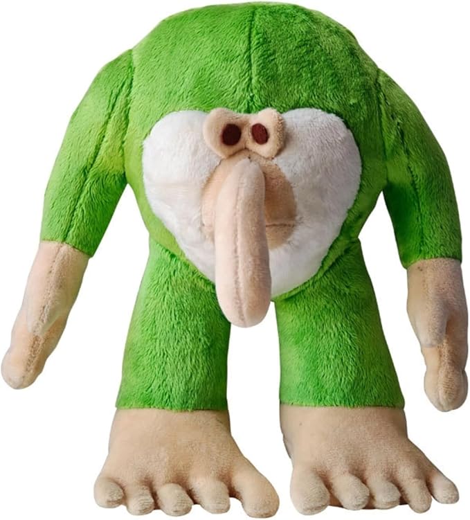 Italian Brainrot Plush Toy, 9.84 inch BRR BRR Patapim Plushies, Italian Brainrot Stuffed Animal, Funny Meme Monster Figure Doll for Adults Kids Boys Girls