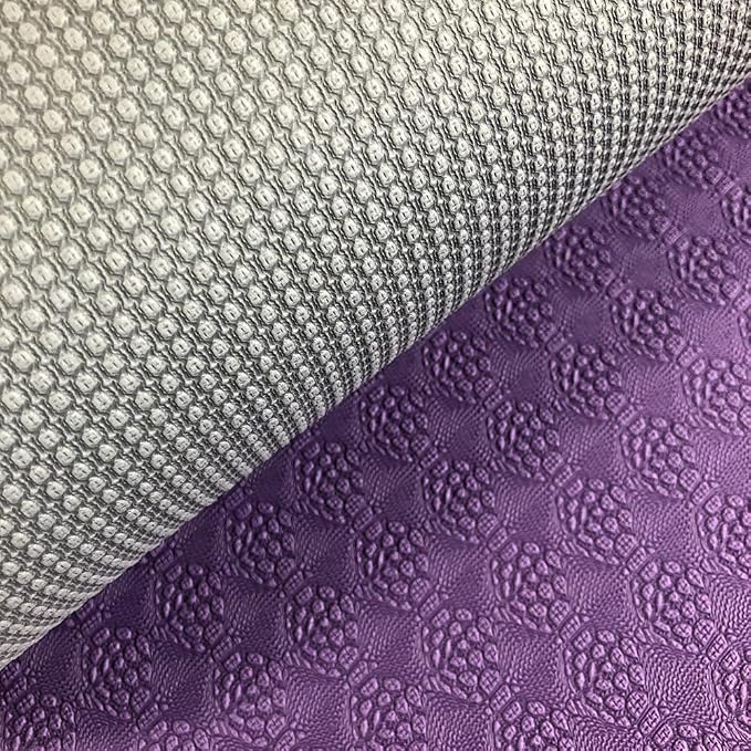 Hugger Mugger Earth Elements 5 mm Yoga Mat - Grippy Texture, Reversible, Cushion, Non-toxic Biodegradeable Material, Lightweight