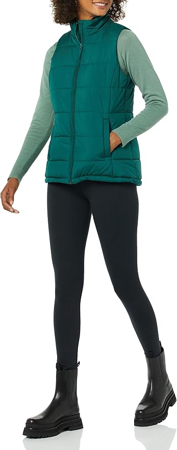 Amazon Essentials Women's Mid-Weight Puffer Vest