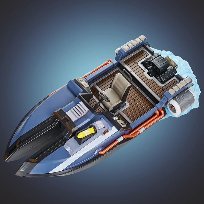 FORTNITE Hasbro Victory Royale Series Motorboat Deluxe Collectible Vehicle with Accessories, 19.6-inch