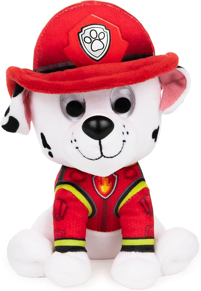 GUND PAW Patrol: The Movie Marshall Plush Toy, Premium Stuffed Animal for Ages 1 and Up, 6”