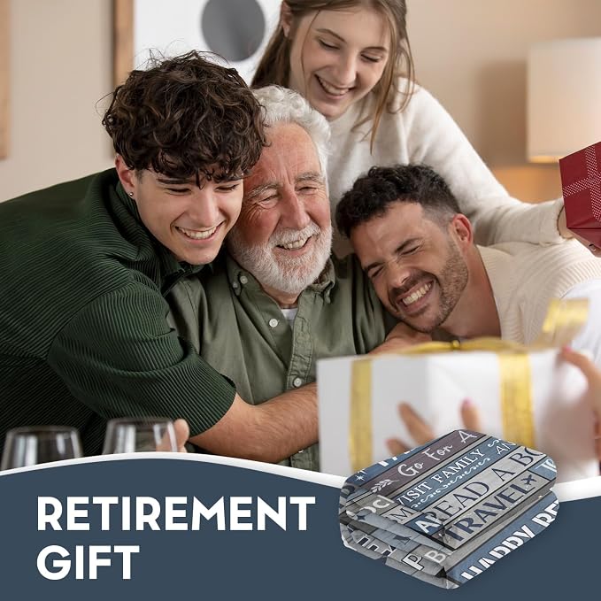 Retirement Gifts for Men/Women 2026, Retirement Blanket for Men 80"x60" | Men Retirement Gifts, Happy Retired Gifts Throw for Male, Teacher, Coworker, Dad