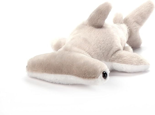 The Petting Zoo Hammerhead Shark Stuffed Animal Plushie, Gifts for Kids, Scoopz Animals, Shark Plush Toy, 10 inches