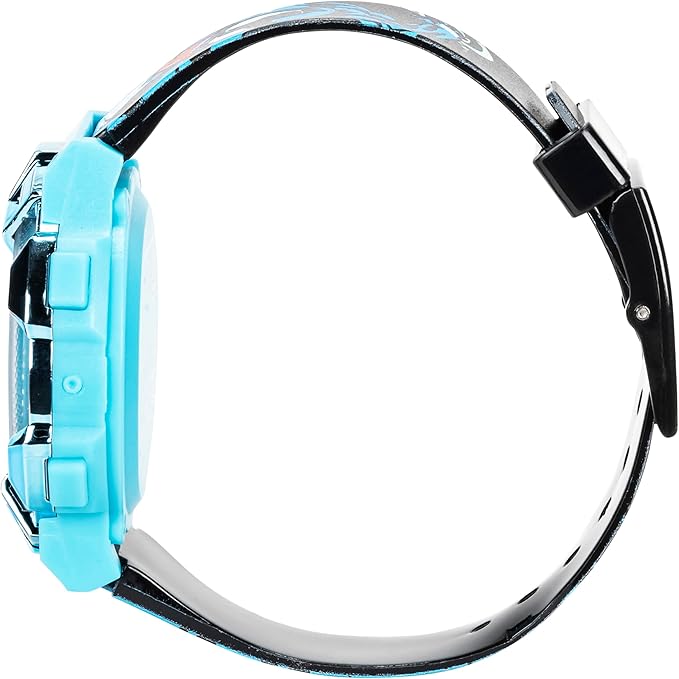 Marvel Venom Kids Watch – Light-Up Bezel with Rotating Lights, LCD Display, Easy-to-Read, Adjustable Plastic Strap – Perfect for Boys and Girls
