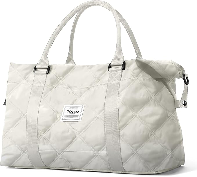 Travel Duffel Bag, Carry On Overnight Weekender Bags for Women | Travel Bag with Wet Pocket & Trolley Sleeve, For Spirit Airlines 18x14x8 Personal Item Bag