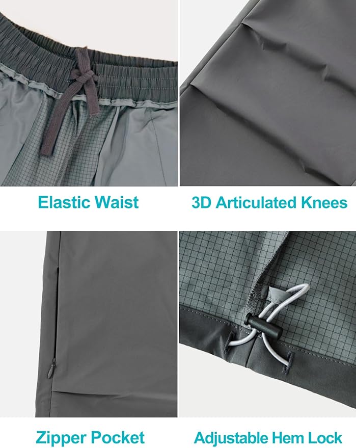 Kids Cargo Pants Waterproof Boys Hiking Outdoor Camping Pants Quick Dry UPF 50+ Toddler Youth Uniform Pants