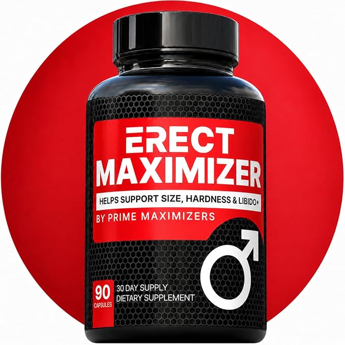 Premium Male Enhancement | Rapid Acting Blood Flow Support | Bigger, Rock Hard, Longer | 9 in 1 Intimacy Complex to Restore Confidence, California Manufactured, 3rd Party Tested – 90 Caps