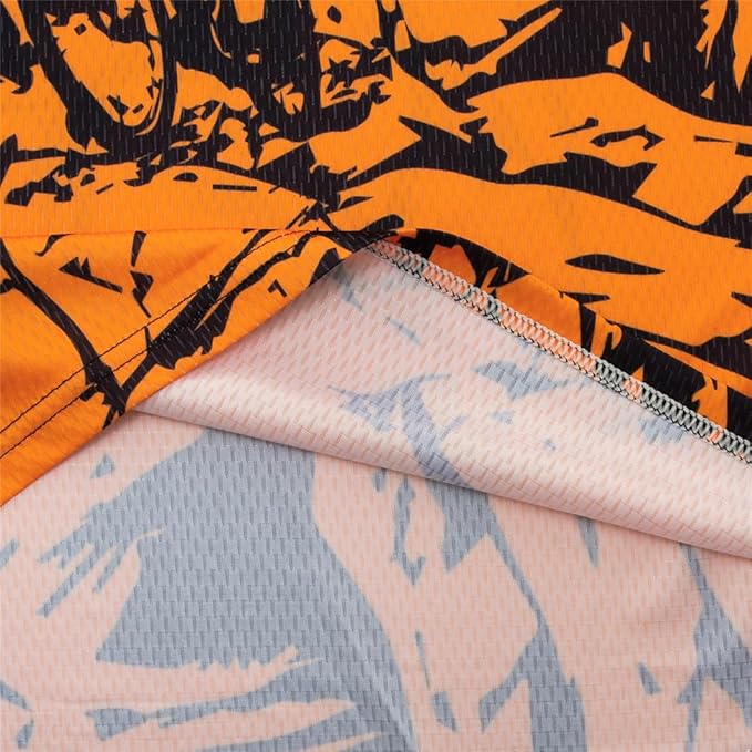 Youth Dirt Bike Jersey, Kids Mountain Bicycle Shirt Long Sleeve Powersports Children Downhill Jerseys for Big Kids