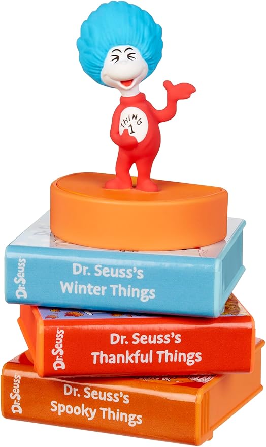 Little Tikes Story Dream Machine Dr. Seuss Thing 1 Collection, Storytime, Books, Audio Play Character, Gift and Toy for Toddlers and Kids Girls Boys Ages 3+ Years