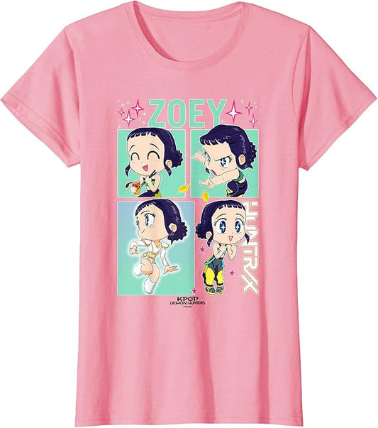 Kpop Demon Hunters Zoey Officially Licensed T-Shirt