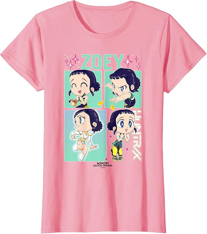 Kpop Demon Hunters Zoey Officially Licensed T-Shirt
