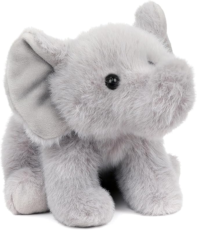 Adorable Elephant Stuffed Animal Soft Stress Relief Plush Toy Cute Birthday Gifts for Boys Girls Kids Toddlers