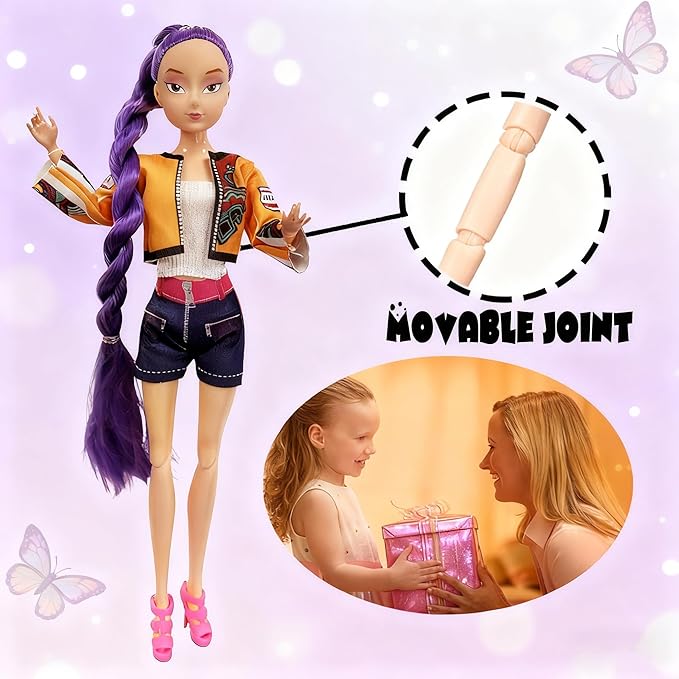 2026 New Singer Fashion Dolls,11.5'' Girl Group Fashion Doll for Kids,Articulated Fashion Doll Set,Great Gift Idea for Girls Fans (3Pcs)