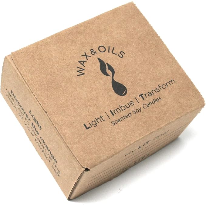 Wax and Oils Soy Wax Aromatherapy Scented Candles (Hot Apple Cider) 8 Ounces. Single