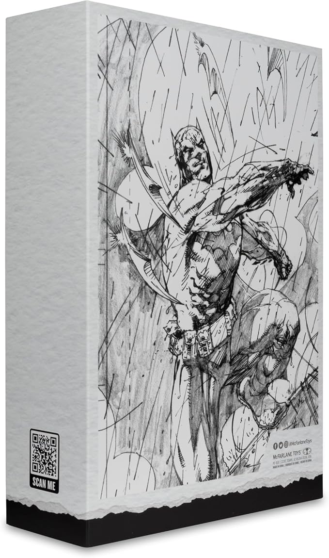 McFarlane Toys - DC - Batman Hush Sketch Gold Label Figure - EE Exclusive