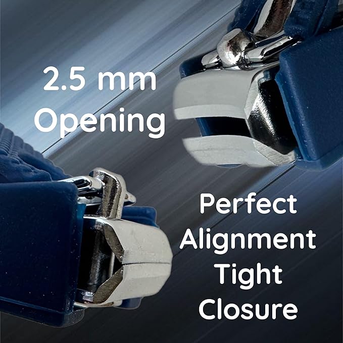 1 Comfort Hold Navy Large Nail Clippers Non-Slip Sure Grip Clipping Removable Catcher Toenails Fingernails Cutter Ultra Sharp Trimmer Stainless Steel Men Women Arthritis Unsteady Hands